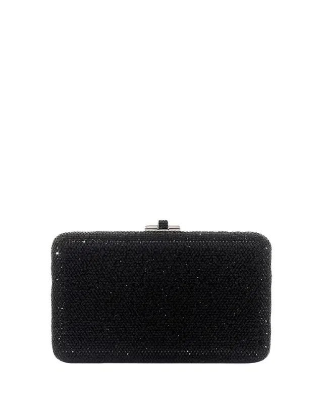 Judith Leiber Couture Slim Slide Crystal Evening Clutch Bag