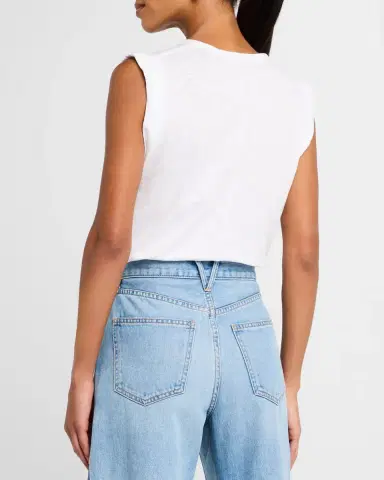 Veronica Beard Dree Muscle Tee | Thumbnail 2