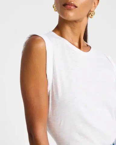 Veronica Beard Dree Muscle Tee | Thumbnail 5