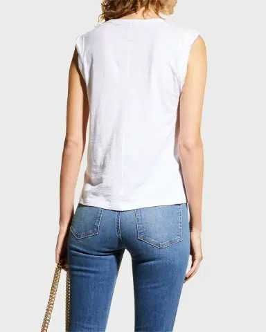 Veronica Beard Dree Muscle Tee | Thumbnail 6
