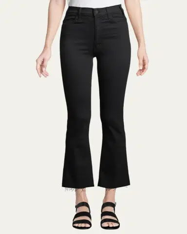 Mother The Hustler Ankle Fray Jeans | Thumbnail 4 Mother The Hustler Ankle Fray Jeans | Thumbnail 4