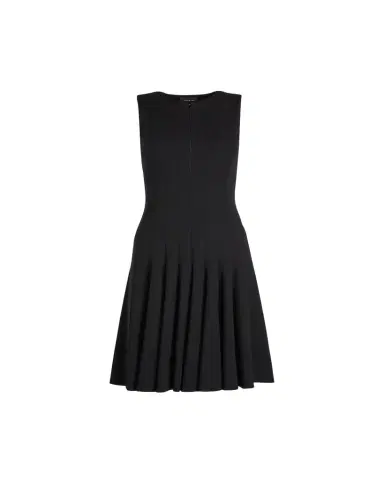 Akris Sleeveless Zip-Front Seamed A-Line Dress | Thumbnail 1