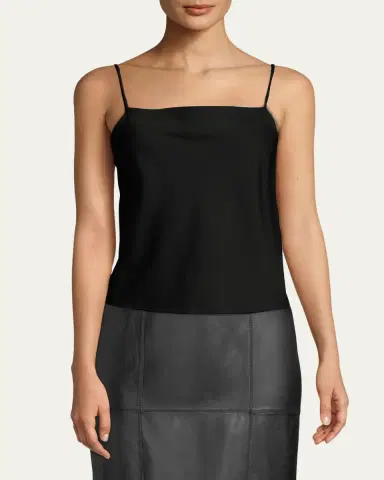 ALICE + OLIVIA Harmon Drapey Slip Tank | Thumbnail 2