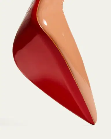 Christian Louboutin 100mm Iriza Patent Open-Side Pumps | Thumbnail 4 Christian Louboutin 100mm Iriza Patent Open-Side Pumps | Thumbnail 4