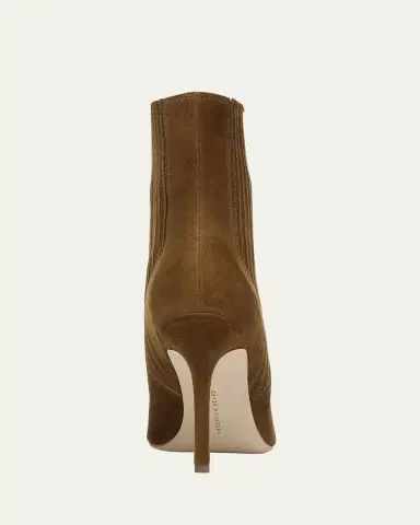 Veronica Beard 95mm Lisa Suede Stiletto Ankle Booties | Thumbnail 3