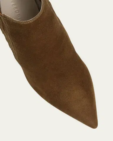 Veronica Beard 95mm Lisa Suede Stiletto Ankle Booties | Thumbnail 5
