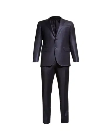 Zegna Men's Wool Tic-Weave Suit | Thumbnail 1 Zegna Men's Wool Tic-Weave Suit | Thumbnail 1