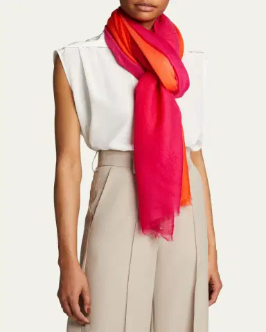 Sofia Cashmere Cashmere Ombre Scarf | Thumbnail 3 Sofia Cashmere Cashmere Ombre Scarf | Thumbnail 3