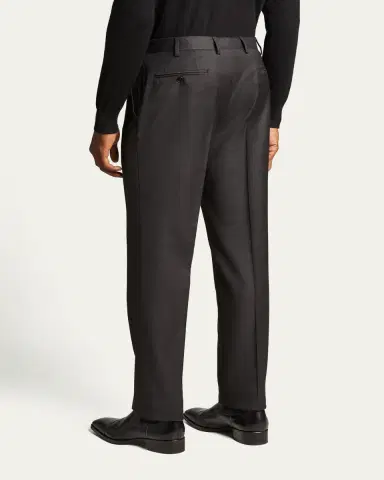 Brioni Men's Tigullio Wool Trousers | Thumbnail 3 Brioni Men's Tigullio Wool Trousers | Thumbnail 3