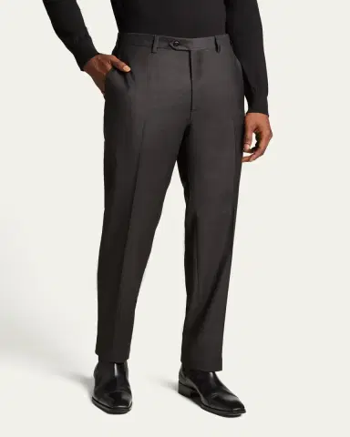 Brioni Men's Tigullio Wool Trousers | Thumbnail 4 Brioni Men's Tigullio Wool Trousers | Thumbnail 4