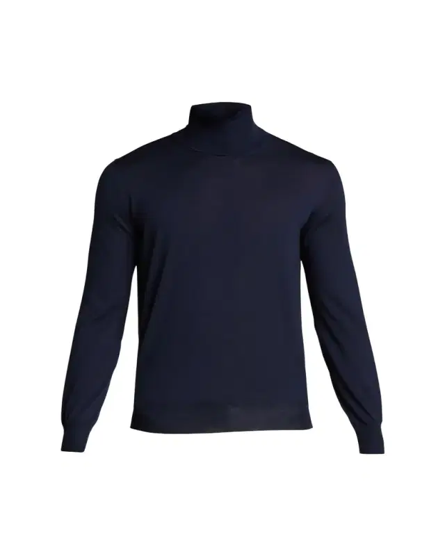 Men's Cashmere Turtleneck Sweater