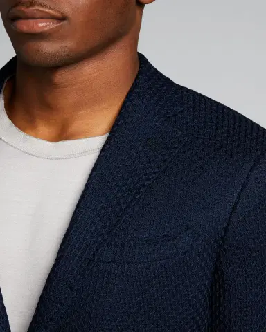 Etro Men's Basic Knit Blazer | Thumbnail 4
