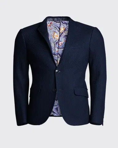 Etro Men's Basic Knit Blazer | Thumbnail 5