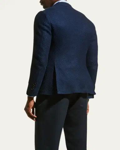 Etro Men's Basic Knit Blazer | Thumbnail 7