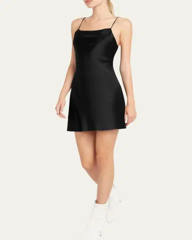 Alice + Olivia Harmony Mini Slip Dress | Thumbnail 2