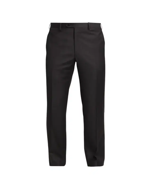 Men's Solid Wool Trousers