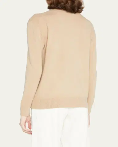 Vince Weekend V-Neck Cashmere Pullover Sweater | Thumbnail 7