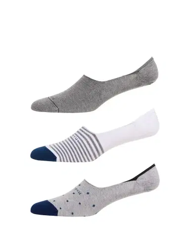 Marcoliani Men's 3-Pack Invisible Socks | Thumbnail 1
