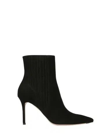 Veronica Beard 95mm Lisa Suede Stiletto Ankle Booties | Thumbnail 1