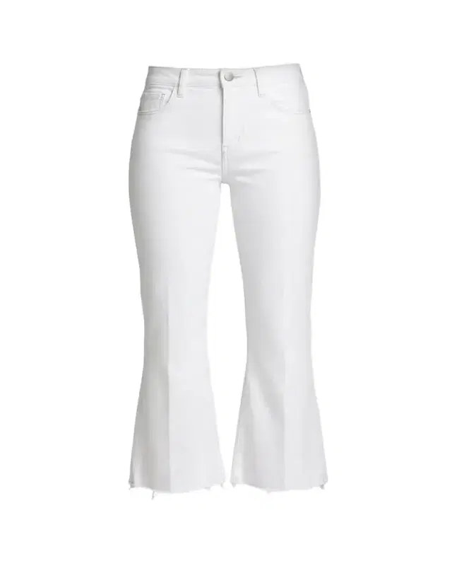 L'Agence Kendra High-Rise Crop Flare Jeans