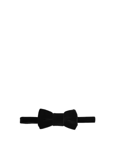 Charvet Men's Velvet Bow Tie | Thumbnail 1