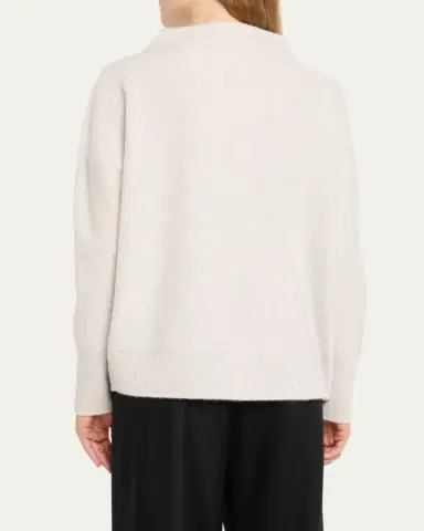 Vince Boiled Cashmere Turtleneck Pullover | Thumbnail 3