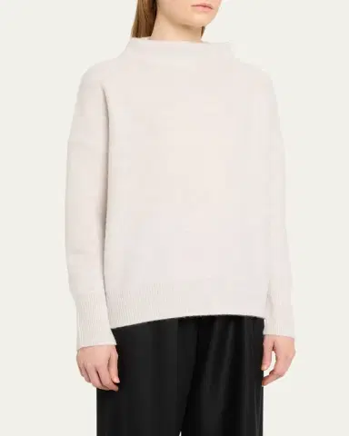 Vince Boiled Cashmere Turtleneck Pullover | Thumbnail 4
