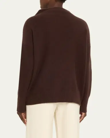 Vince Boiled Cashmere Turtleneck Pullover | Thumbnail 7