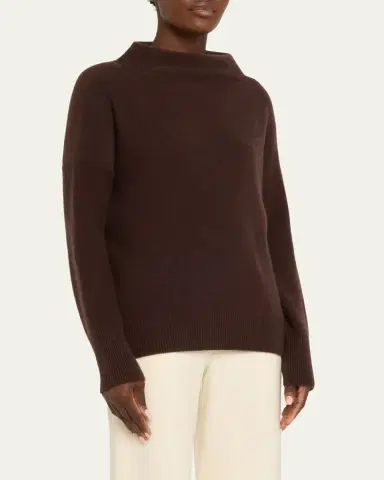 Vince Boiled Cashmere Turtleneck Pullover | Thumbnail 8
