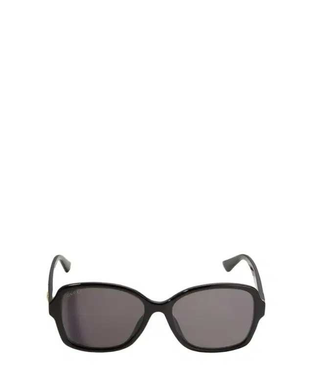 Gucci Square Monochromatic Sunglasses
