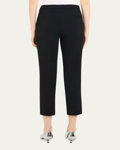 Theory Treeca Cropped Pull-On Pants | Thumbnail 3 Theory Treeca Cropped Pull-On Pants | Thumbnail 3