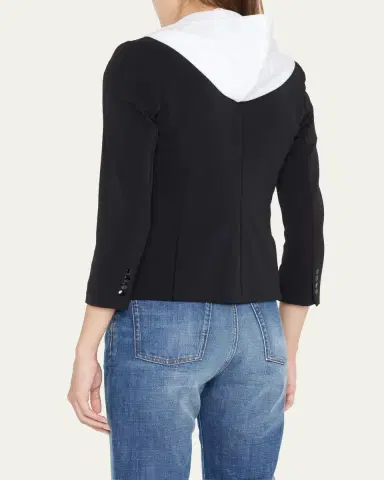 Veronica Beard Hoodie Dickey | Thumbnail 3 Veronica Beard Hoodie Dickey | Thumbnail 3