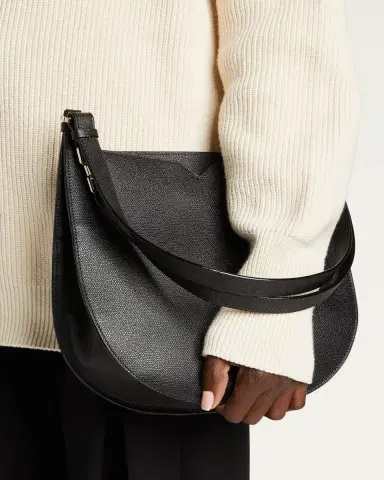 Valextra Saffiano Weekend Hobo Bag | Thumbnail 2