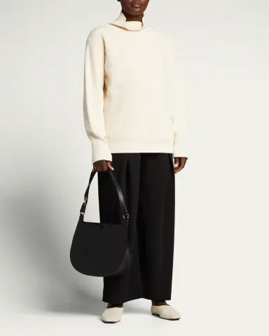 Valextra Saffiano Weekend Hobo Bag | Thumbnail 5