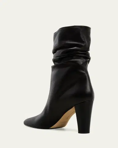 Manolo Blahnik Calasso Napa Slouchy Mid Booties | Thumbnail 4