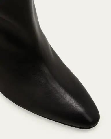 Manolo Blahnik Calasso Napa Slouchy Mid Booties | Thumbnail 5