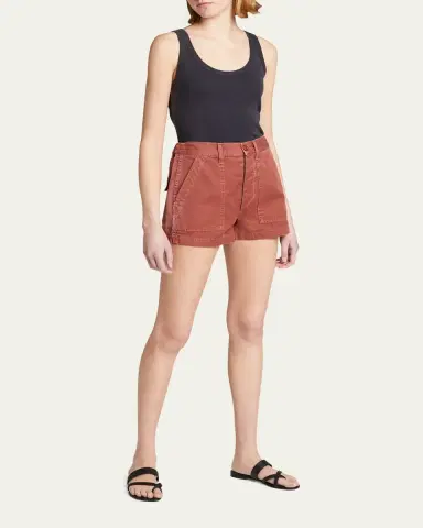 AMO Denim Scoop-Neck Layering Tank | Thumbnail 2