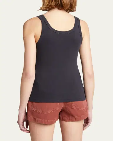 AMO Denim Scoop-Neck Layering Tank | Thumbnail 3
