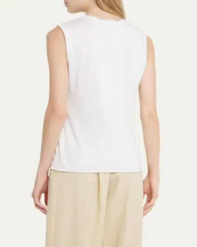 Nili Lotan Cotton Muscle Tee | Thumbnail 3