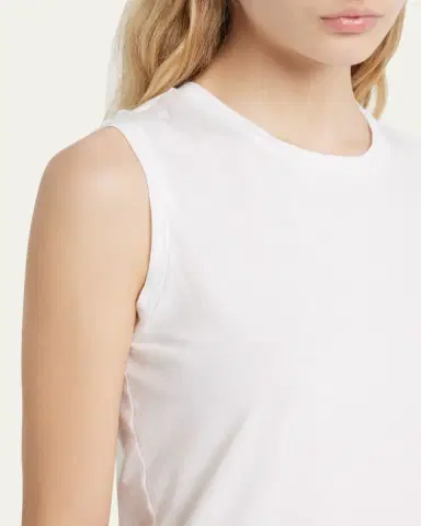 Nili Lotan Cotton Muscle Tee | Thumbnail 5