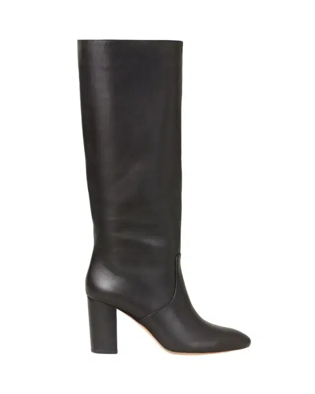 Goldy Leather Knee Boots
