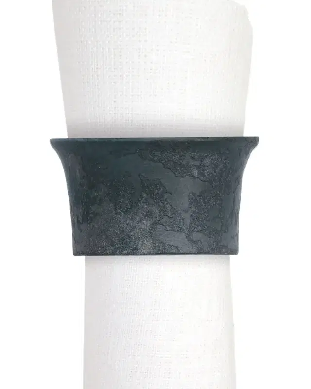 L'Objet Terra Flare Napkin Rings, Set Of 4