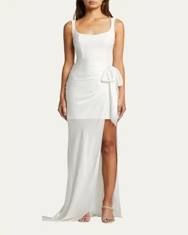 Cinq à Sept Marian Sleeveless Gown | Thumbnail 2
