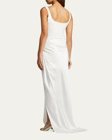 Cinq à Sept Marian Sleeveless Gown | Thumbnail 3