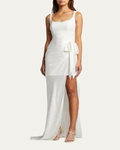 Cinq à Sept Marian Sleeveless Gown | Thumbnail 4