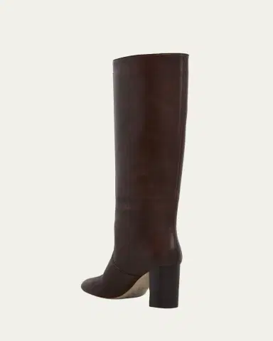 Loeffler Randall Goldy Leather Knee Boots | Thumbnail 4