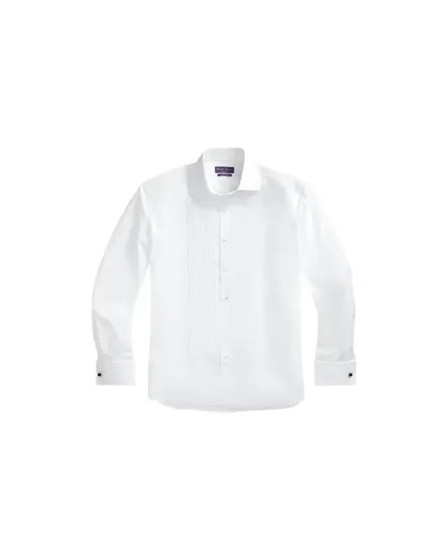 Poplin French Cuff Tuxedo Shirt