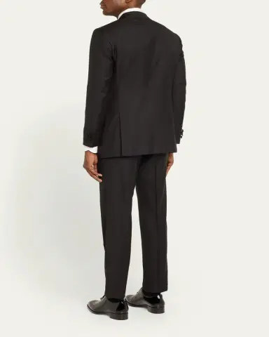 Kiton Men's Peak Wool Tuxedo | Thumbnail 3