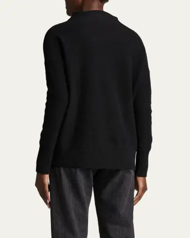 Vince Boiled Cashmere Turtleneck Pullover | Thumbnail 3