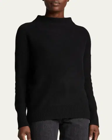 Vince Boiled Cashmere Turtleneck Pullover | Thumbnail 4